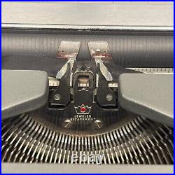 Working Smith Corona Electra 120 Jeweled Vintage Electric Typewriter With Key